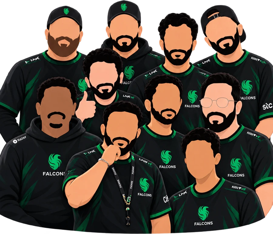 فريق Team Falcons